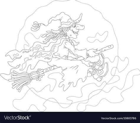 Halloween witch Royalty Free Vector Image - VectorStock