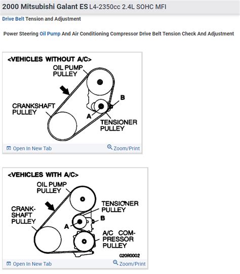 Serpentine and Alternator Belt Sizes and Diagrams Needed