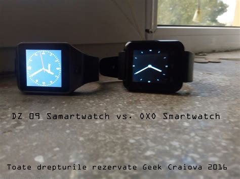 DZ 09 Smartwatch vs. OXO Smartwatch