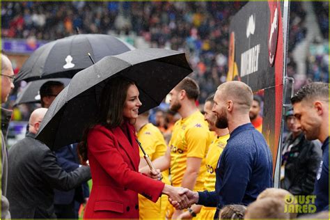 Kate Middleton, Patron of Rugby Football League, Attends Rugby League ...