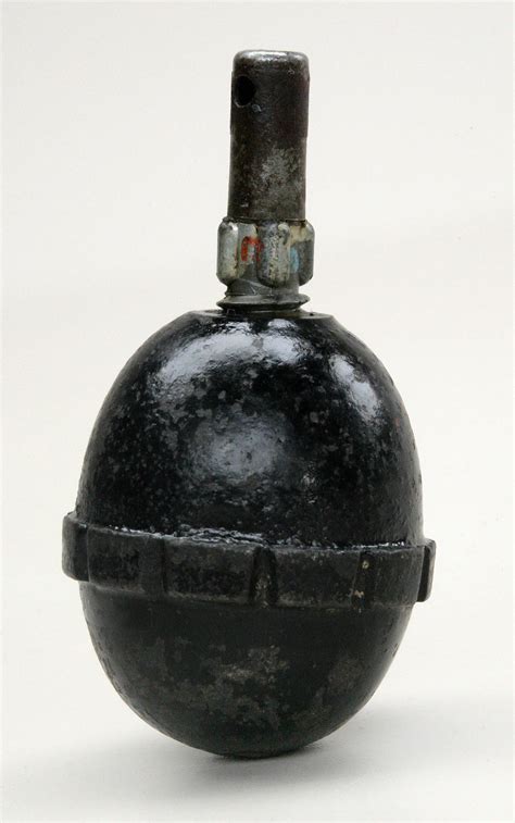 Artillery and Grenades - German Egg Grenade | Canada and the First World War