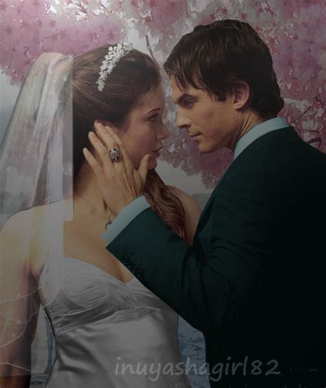 1: Damon & Elena beautiful wedding - Damon & Elena Fan Art (16820515) - Fanpop