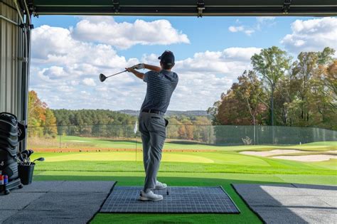 Premium Photo | Swinging golf ball silhouette