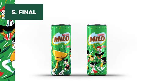 Milo Can Contest - 1st Prize on Behance