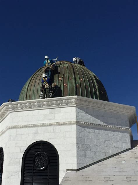 Prestige Roofing's Nevada Supreme Court Cupola Dome Project