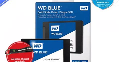 WD Blue SSD 3D Nand 250GB Sata 3 - WDC Blue 3D 250 GB 2.5" ~ Bagi-Bagi Ilmu