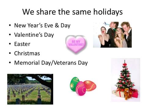 American holidays ppt