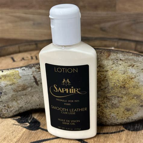 Saphir Leather Lotion – Potter and Sons