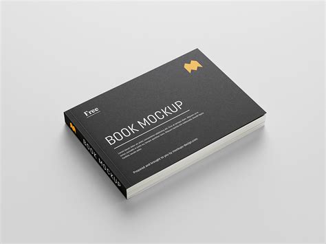 Free landscape book mockup - Mockups Design