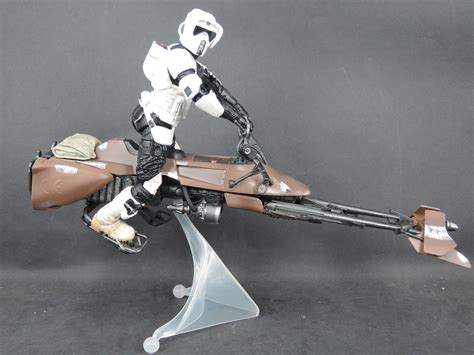 Hasbro- Star Wars Black Speeder Bike and SDCC Jabba Final Product Loose ...