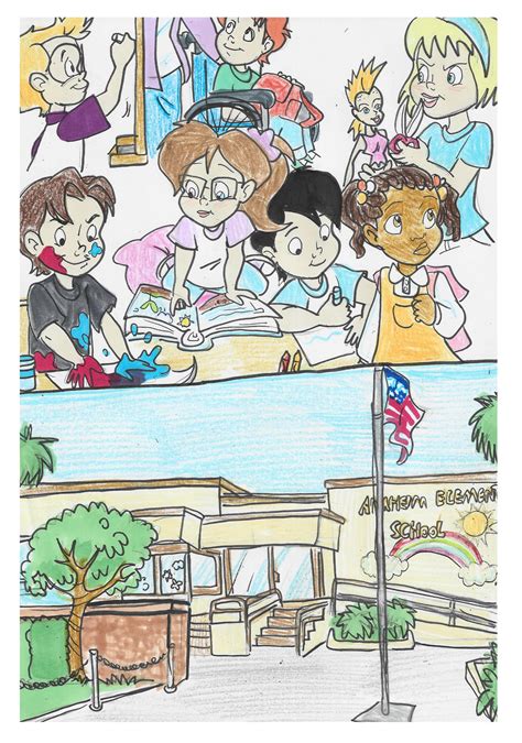 Anaheim elementary school by susanmaravilla on DeviantArt