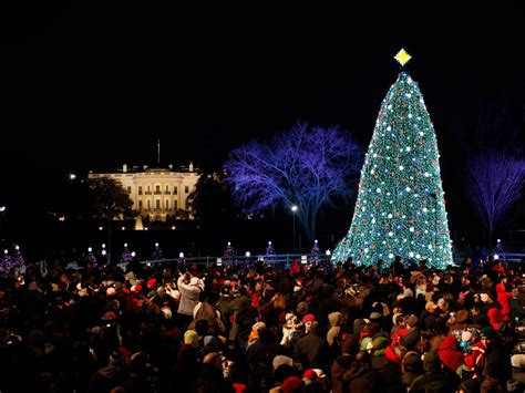 Best Photos of the White House Christmas Tree Lighting Over the Years ...