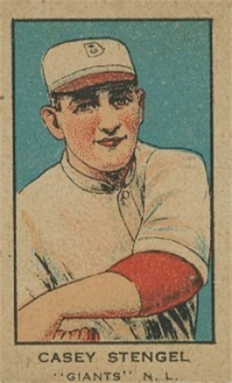 1921 W551 Strip Card Casey Stengel #10 Baseball Card Value Price Guide