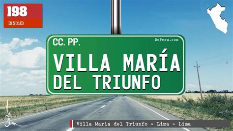 Villa María del Triunfo en Lima: Centros Poblados