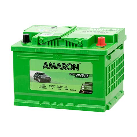 Amaron Pro 690cca Automotive Battery : DIN74 - Every Battery