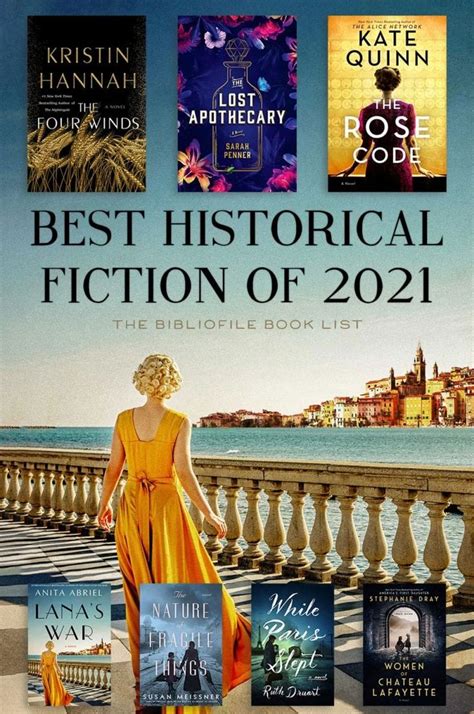 The Best Historical Fiction Books of 2021 - The Bibliofile | Best ...