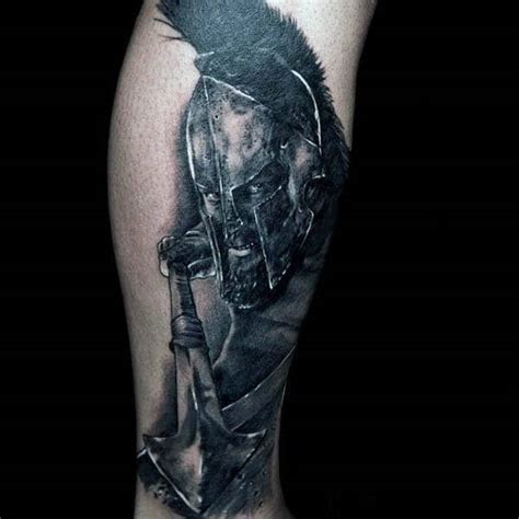 50 Spear Tattoo Designs For Men - Sharp Warrior Emblem Ideas