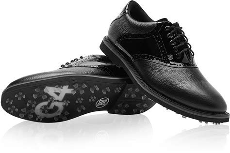 G/Fore Patent Leather Saddle Gallivanter Spikeless Golf Shoes