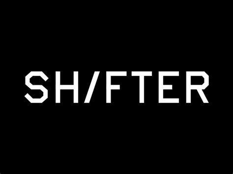 Shifter typography by Ricardo Santos | Typography, Shifter, Logo mark