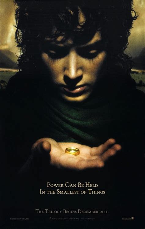 The Lord of the Rings: The Fellowship of the Ring Movie Poster (#1 of 4) - IMP Awards