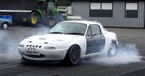 Watch A 2JZ-Swapped Mazda Miata Crack Into The 10s | HotCars