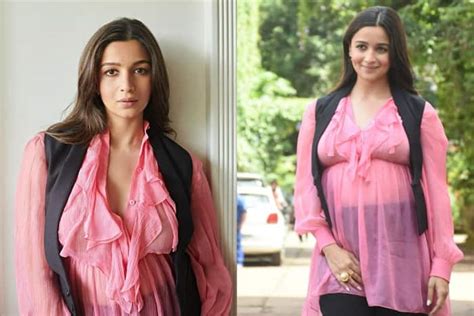 Pregnant Alia Bhatt is The Prettiest Pink Rose in Her Sheer Ruffle Gucci Dress Worth Over Rs 3 ...