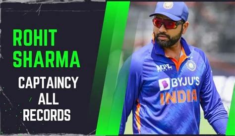 Rohit Sharma Captaincy All Records: International & IPL