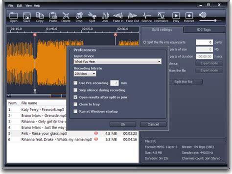 X-Wave MP3 Cutter Joiner 3.0 - Recording Studio Software - 67%