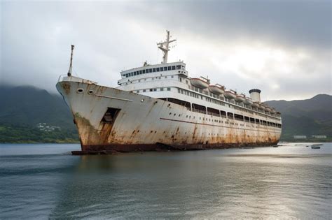 Premium AI Image | Abandoned Cruise Ships