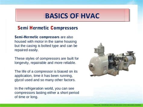 Hermetic Compressor vs. Semi Hermetic Compressor