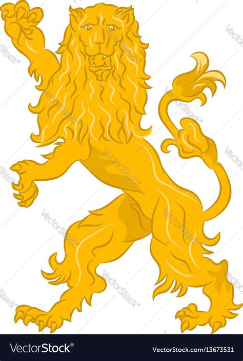 Heraldic Lion Crest Png