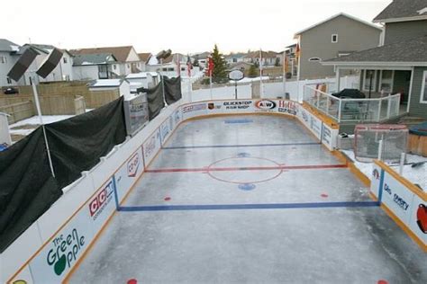 Backyard Ice Rinks - Build a Home Ice Rink and Bring on the Hockey!