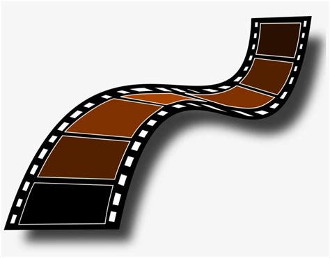 Film Reel Clipart, Vector Clip Art Online, Royalty - Film Strip Clip Art - Free Transparent PNG ...