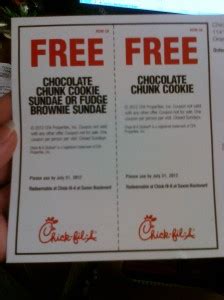 Look in Your Mail- Free Chick-Fil-A Dessert Coupons | ShopaholicSavers