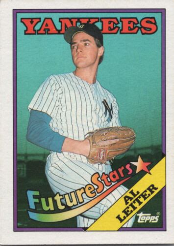 Al Leiter Future Stars New York Yankees 1988 Topps Baseball Card #18 (2 ...