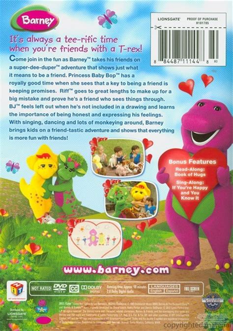 Barney: I Love My Friends (DVD 2011) | DVD Empire