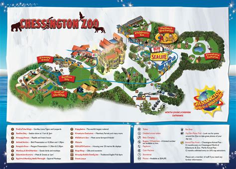 Chessington Zoo Map - Chessington Zoo • mappery