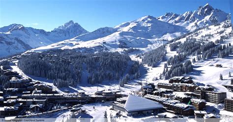 Courchevel Skigebiet - Pistenplan Courchevel