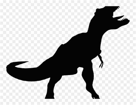 Suciasaurus Silhouette Large - T Rex Dino Silhouette Clipart (#1106029) - PinClipart