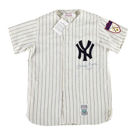 Mickey Mantle New York Yankees Signed Jersey