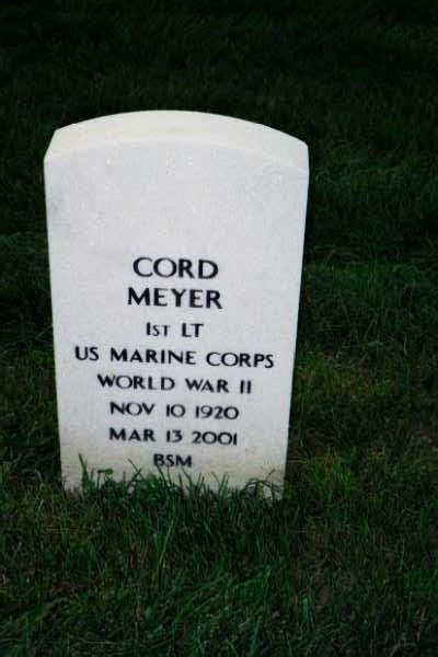 Cord Meyer, Jr. - First Lieutenant, United States Marine Corps