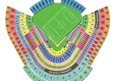 Dodger Stadium Seating Chart | Seating Charts & Tickets