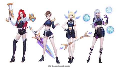 K/DA - League of Legends Fan Skin, Shen YH | League of legends, Lol ...