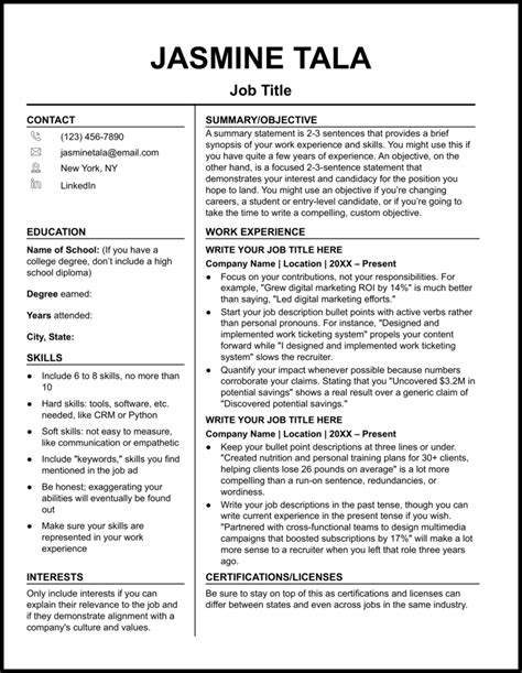 28 Free Google Docs Resume Templates Built for 2024