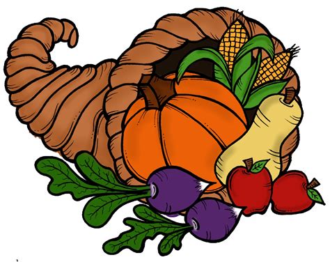 cornucopia clipart Best of Thanksgiving cornucopia clipart clip art ...