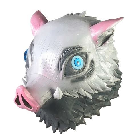 Demon Slayer Kimetsu No Yaiba Cosplay Hashibira Inosuke Mask Wild Boar ...