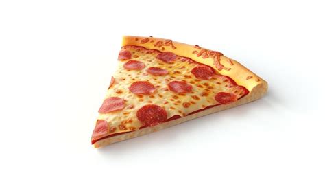 Premium Photo | A mouthwatering 3D rendered pizza slice icon that looks good enough to eat This ...