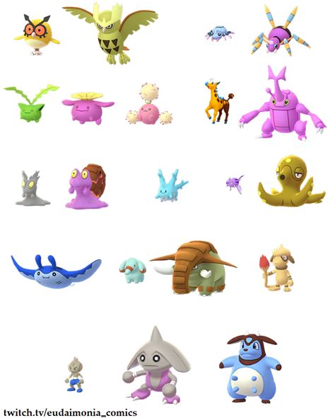 Unreleased Johto shinies ahead of Johto Celebration Event (Just in case) : r/TheSilphRoad