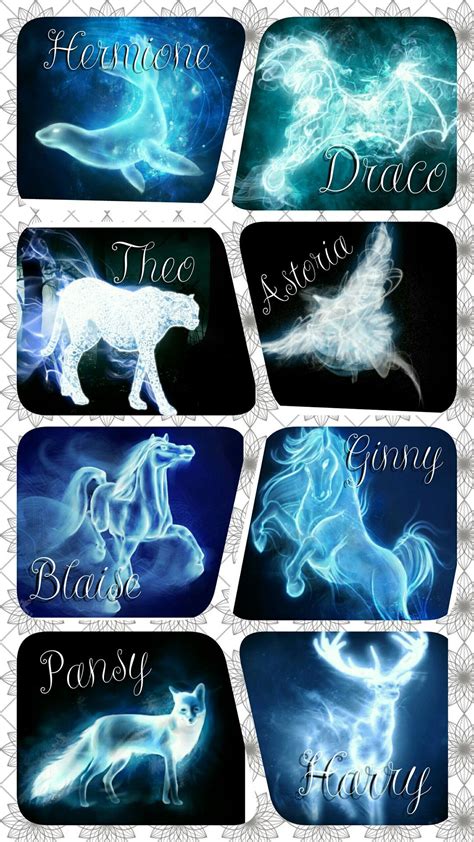 Harry Potter Characters Patronus - Caunin