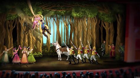 A Closer Look at the Set Designs for Tangled: The Musical • The Disney ...